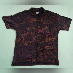 Vintage 80s Pacific Heat Hawaiian Shirt